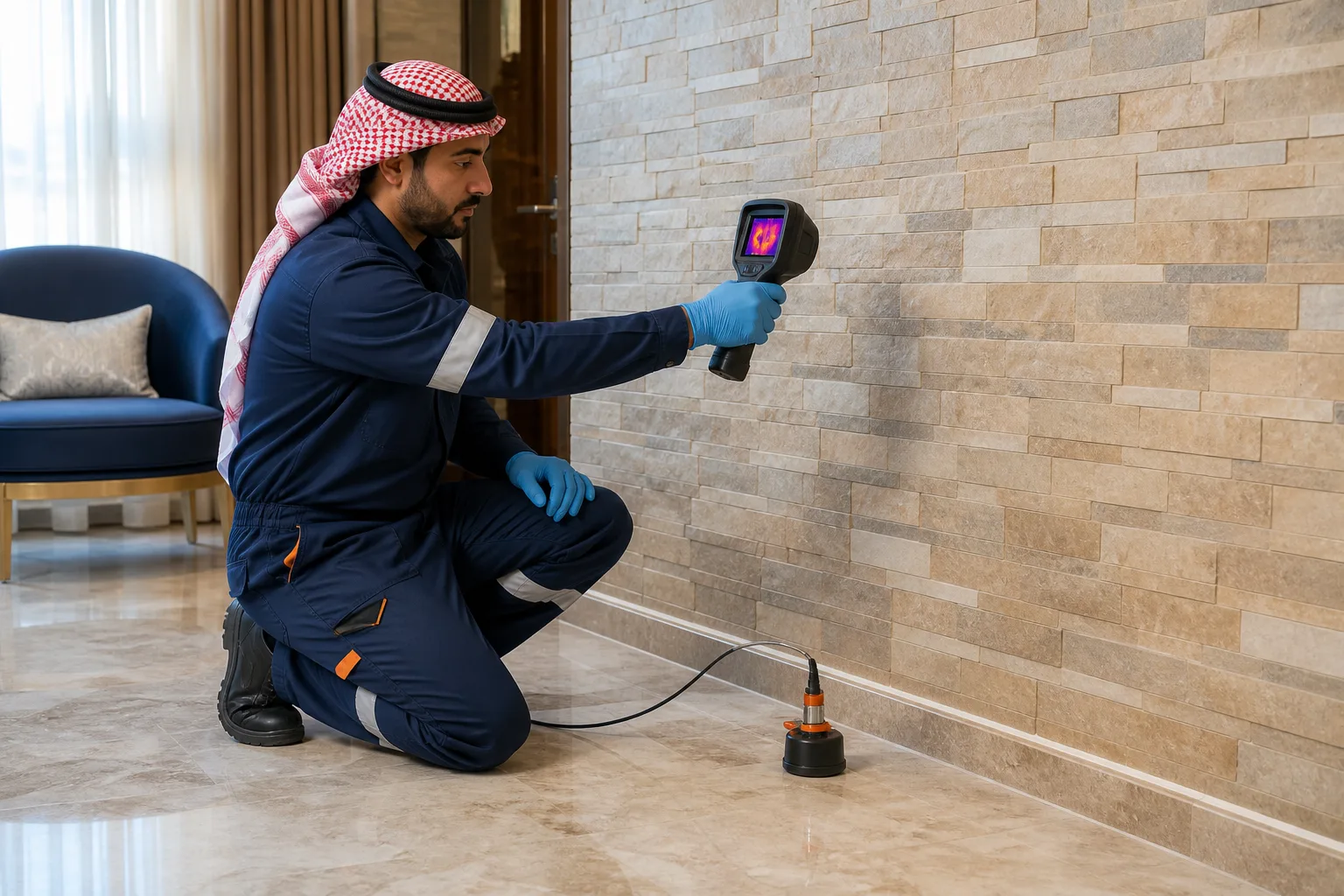 كشف تسربات المياه بدون تكسير: ماذا يعني فعليًا؟